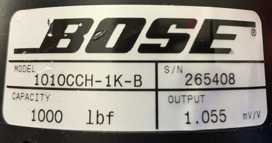 1 lot de 2 pièces - Bose Electroforce Endurance Tec Fatique (TE) 1010CCH-1K-B