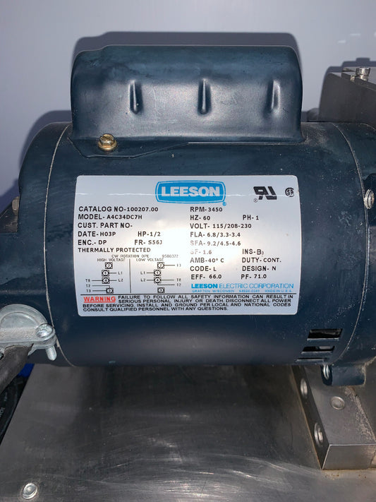 LEESON, A4C34DC7H, MEULEUSE À POINTE DE PROFIL DE CATHÉTER REFROIDIE PAR EAU RÉGLABLE