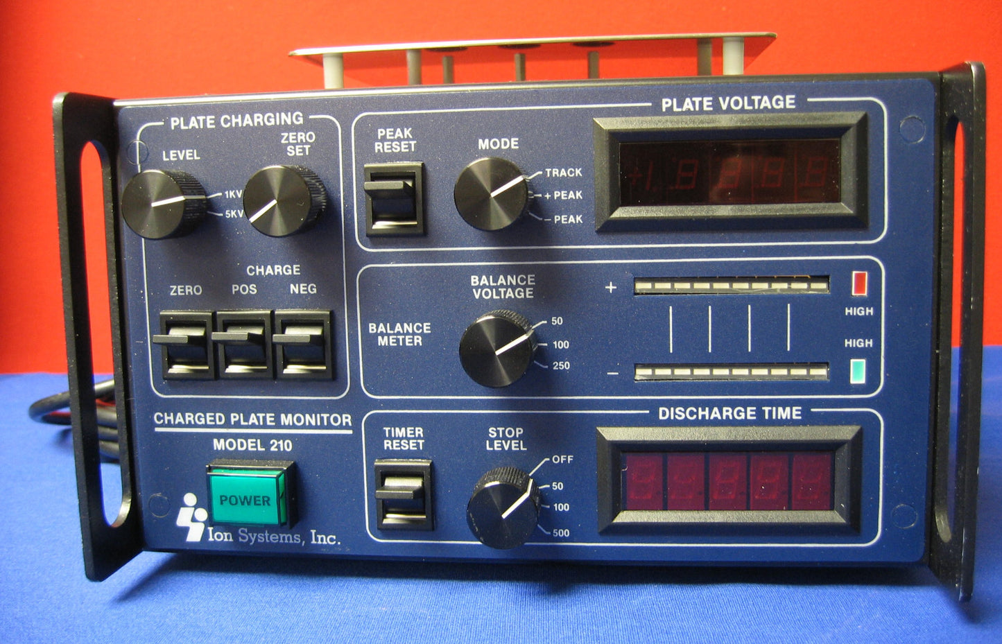 MKS 91-0210 / 210 CHARGED PLATE MONITOR - SUPPLY BOARD DAMAGED - PARTS/REPAIR