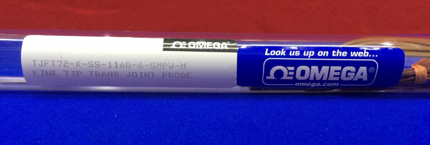 SONDE DE JOINT TRANS À POINTE FINE OMEGA TJFT72-K-SS-116G-6-SMPW-M 6" L'ARTICLE EST NEUF !