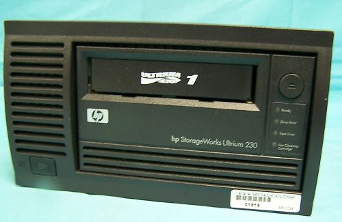 HP STORAGEWORKS ULT230E TD LTO ULTRIUM Q1517A TAPE B-UP