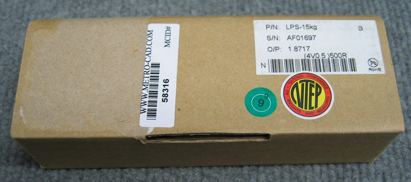 CELLA DI CARICO VISHAY CELTRON LPS-15kg, FILO DA 20"