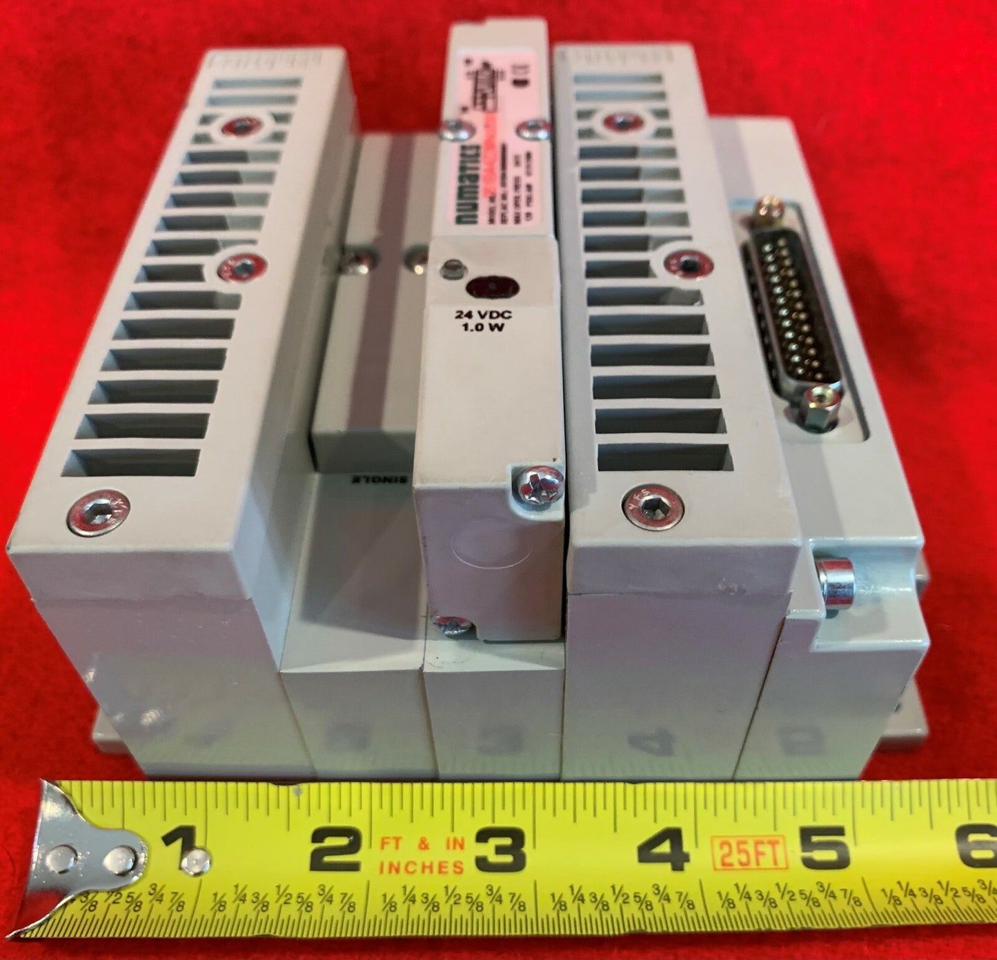 NUMATICS SOLENOID PNEUMATIC VALVE ASSEMBLY BANK 051BA4Z2MN00061