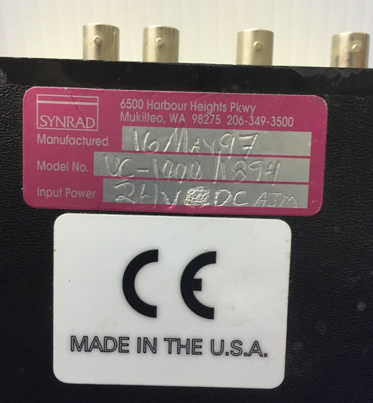 SYNRAD UC-1000 CO2-LASERSTEUERUNG 24 VDC