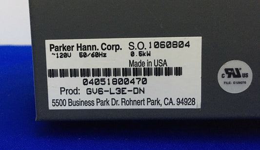 PARKER GVSL3E-DN / GV6 SERVOANTRIEB