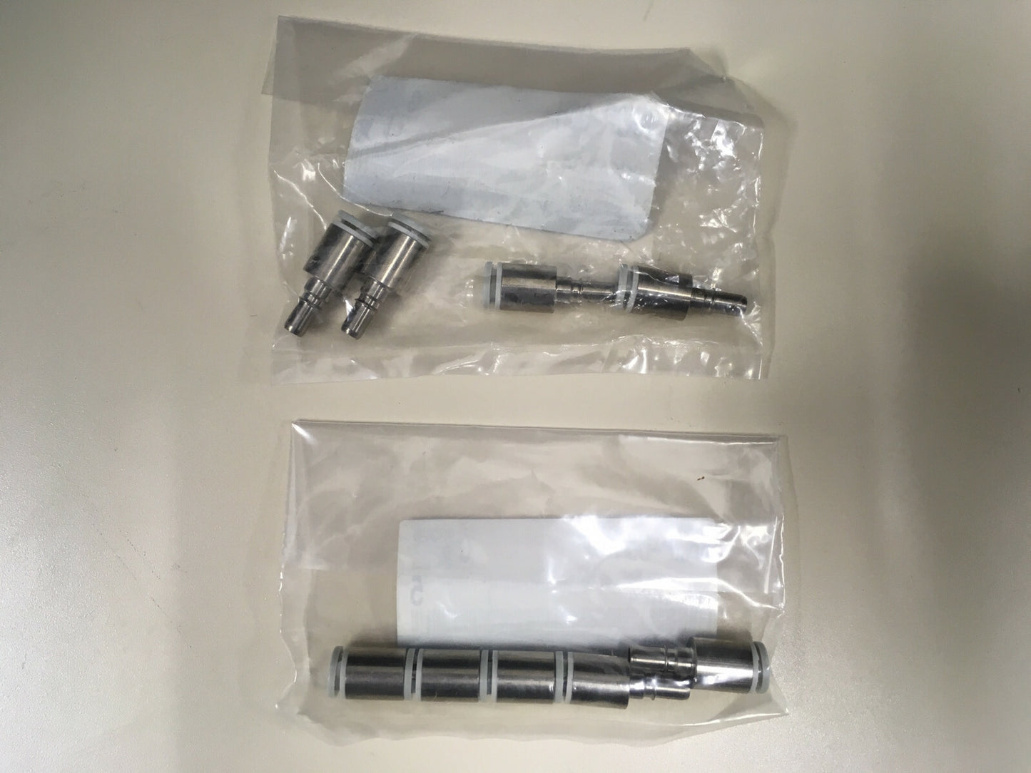 QTY 9 - SMC KK2P-06H / KKAA24 COUPLER WITH ONE TOUCH FITTING