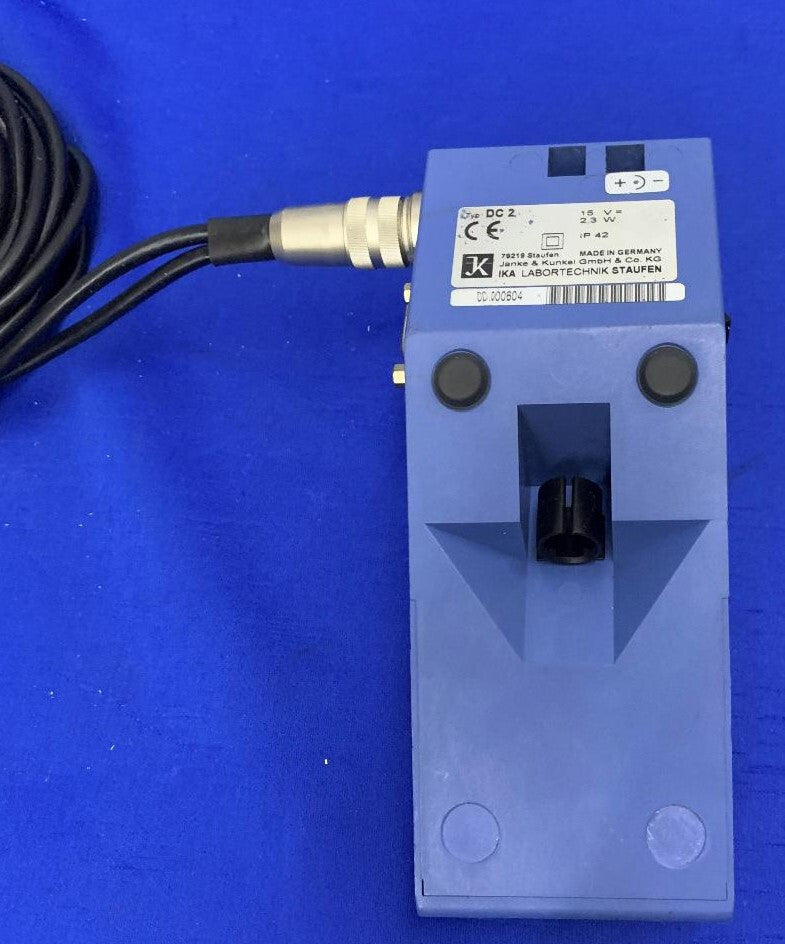 IKA LABORTECHNIK STAUFEN TYPE DC 2 / TYP DC2 DATA-CONTROL PARTS/REPAIR/UNTESTED