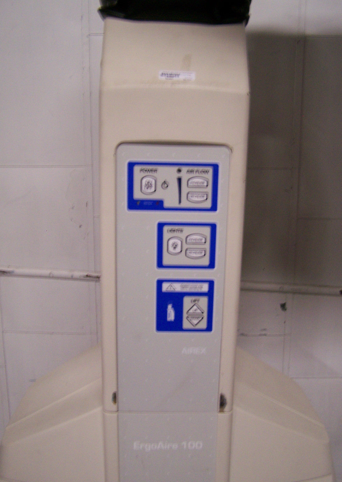 AIREX ERGOAIRE 100, MODEL 900-0001-001, Draagbaar HEPA-filter, 120 VAC, 50/6