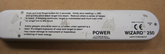 SYNRAD/LESCO MODEL: POWER WIZARD 250 POWER WIZARD LASER METER