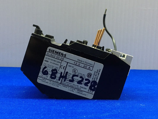 SIEMENS 3UA52 00-2B / 3UA5200-2B / 3UA52002B ソリッドステート過負荷リレー