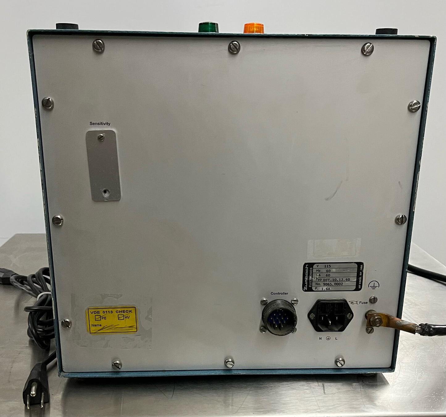 ZUMBACH DST 10 SPARK TESTER DST-10-25.12. .C TYP DST.10.12.40 FOR PARTS/REPAIR