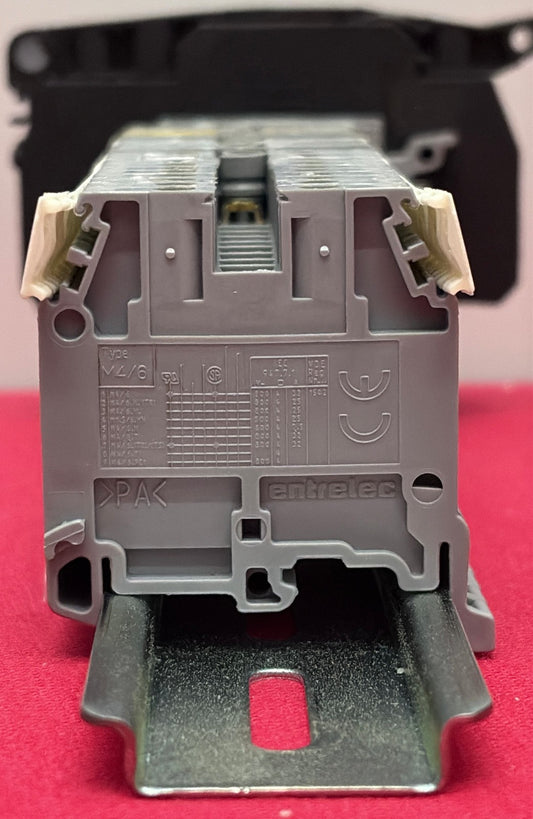 ENTRELEC M4/6 (QTY 68), FEM13U (QTY 4) & ABB BAM2 (QTY 9) TERMINAL BLOCKS