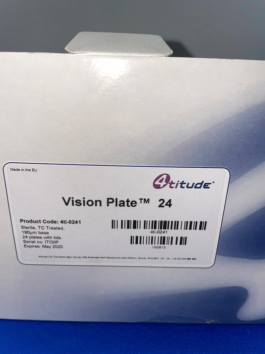 4TITUDE 4ti-0241 ® VISION PLATE™ 24 - 1 PAQUET DE 24 ASSIETTES AVEC COUVERCLES