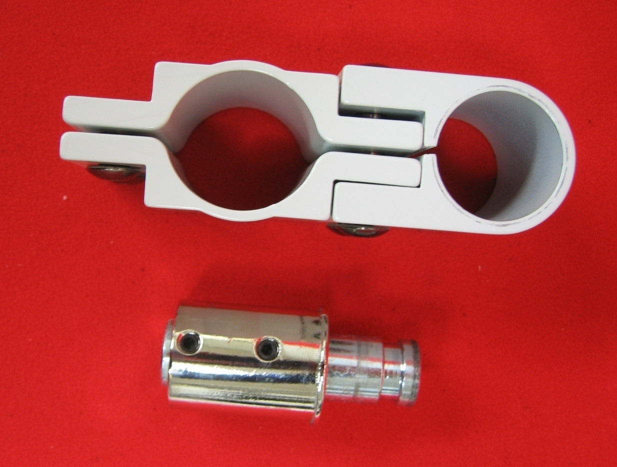 MORSETTO PER PALO REGOLABILE MODELLO 25-42 A MONTAGGIO SINGOLO DA 1,5"- 1 1/4" CON PERNO PERNO DA 3/4"
