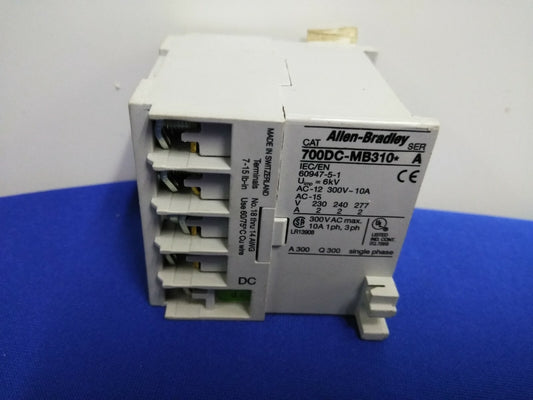 ALLEN BRADLEY / AB / ALLEN-BRADLEY MB310 / 700DC-MB310* SER A RELAY