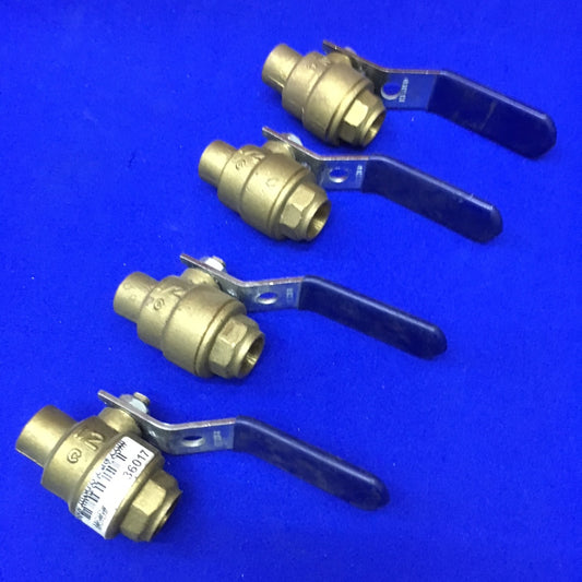 QTY 4 - NIBCO USA 580 1/2'' VALVOLA A SARACINESCA C 125SWP-400WOG