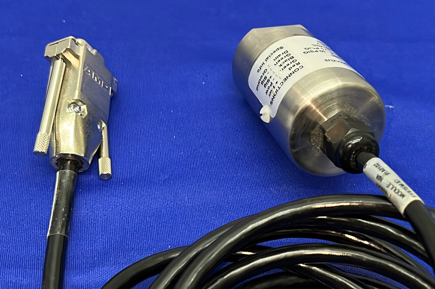 VIATRAN MODEL 247 PRESSURE TRANSDUCER 2476AHGYKZU8 PRESS RANGE 0-50 PSIG