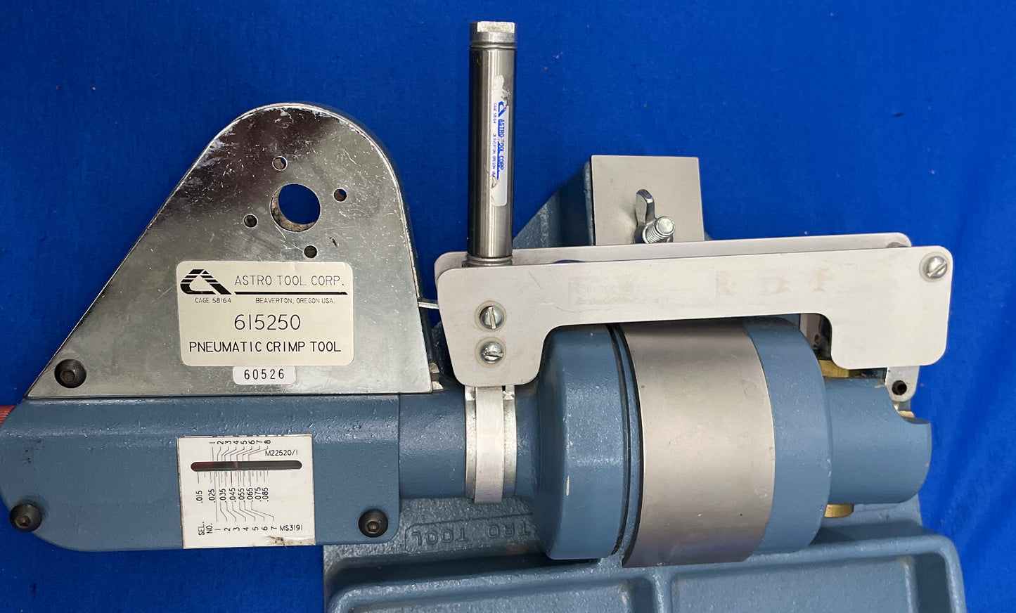 ASTRO TOOL PNEUMATISCHES CRIMPER-WERKZEUG 615250 - ARTIKEL FÜR TEILE/REPARATUR