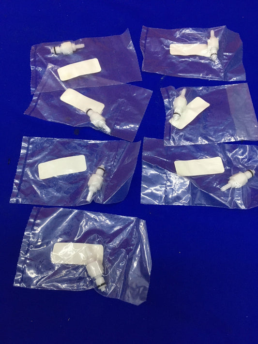 1 LOT ANZAHL VON 7 - COLE-PARMER / COLE PARMER 06360-40 SCHLAUCH MIT VENTIL