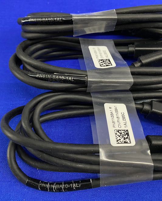 DELL PN81N-BA10-1AL 6FT TYPE A TO B USB 3.0 CABLE ITEMS ARE NEW 1 LOT OF 3