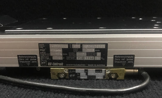 RSF ELEKTRONIK MSA 6706 67061 ENCODER LINEARE DA 170 MM CON PARKER DAEDAL 106061C20ELH