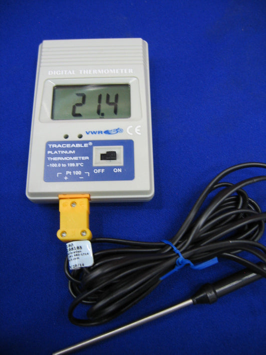 36934-160 VWR THERMOMÈTRE NUMÉRIQUE TRACEABLE ® PLATINUM - CELSIUS UNIQUEMENT
