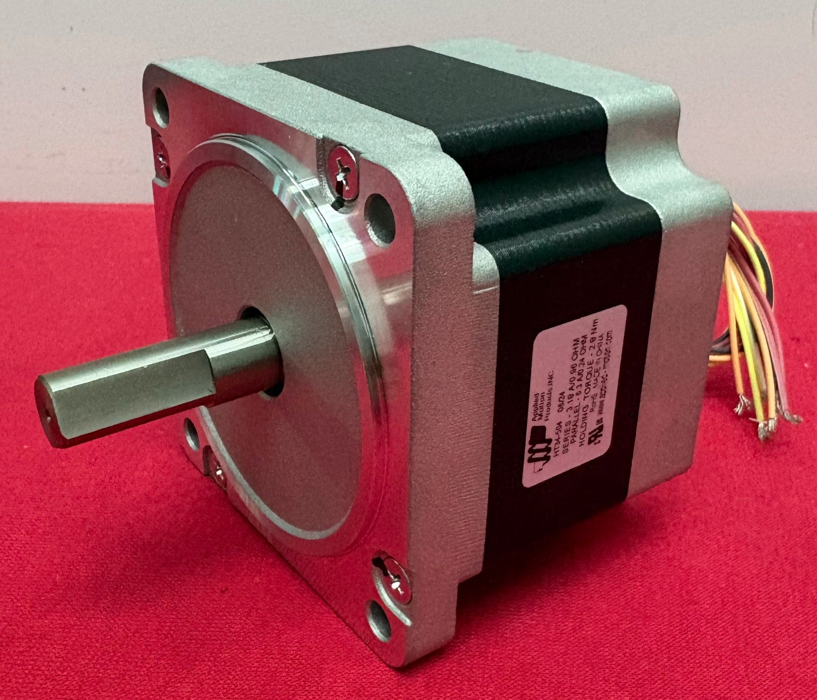 APPLIED MOTION HT34-504 NEMA 34 HIGH TORQUE STEPPER MOTOR 2 PHASE HYBR