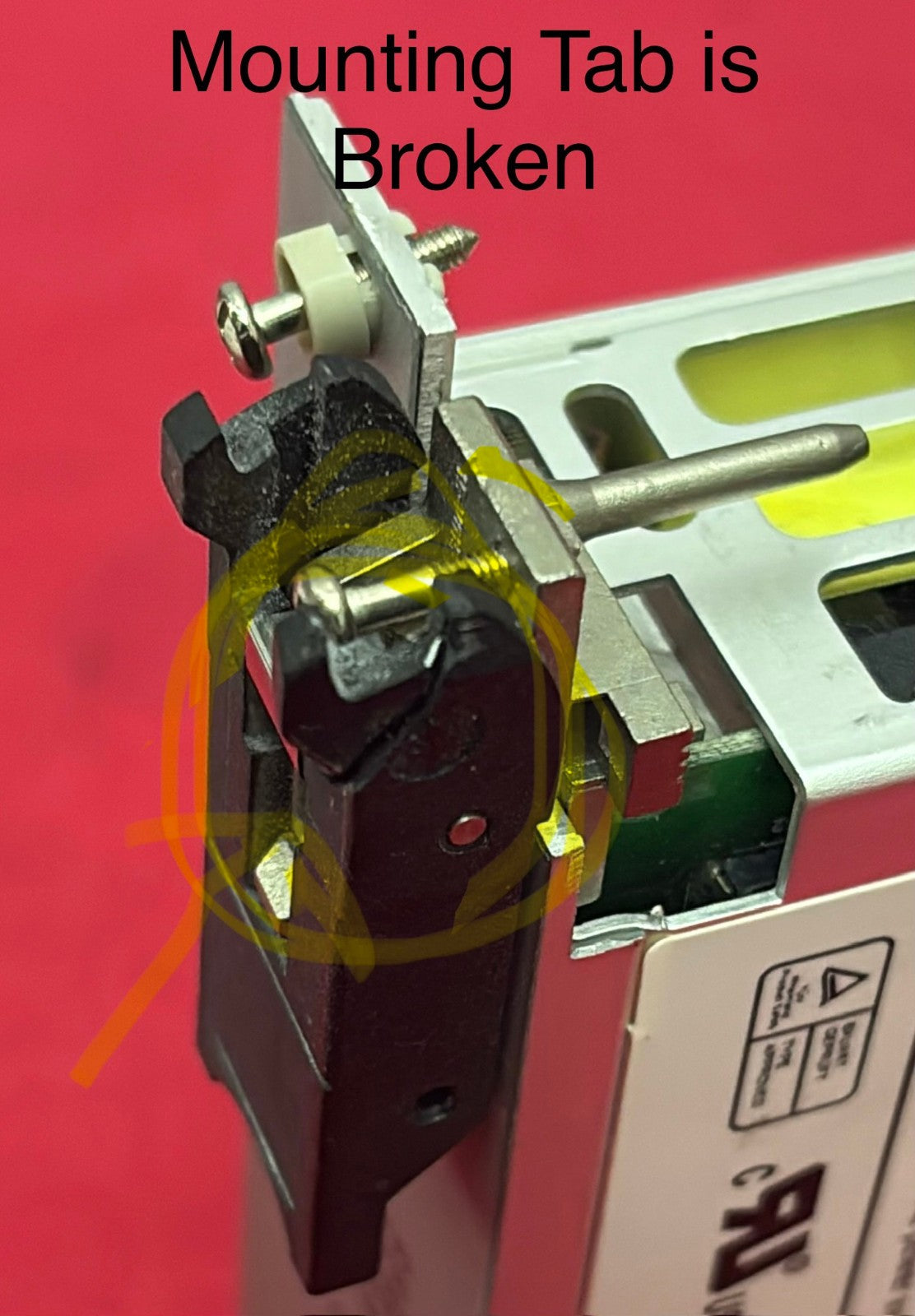 PICKERING cPWR-59102-EJ POWER SUPPLY 175W COMPACTPCI BROKEN TAB