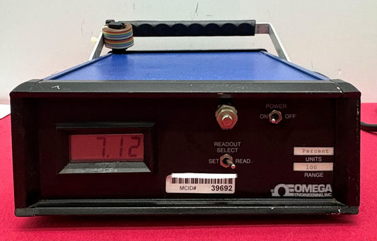 OMEGA FMA-DV GAS MASS FLOW CONTROLLER 115V RANGE: 0-100% - FOR PARTS/REPAIR