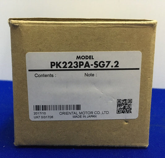 ORIENTAL MOTORS PK223PA-SG7.2 SCHRITTMOTOR