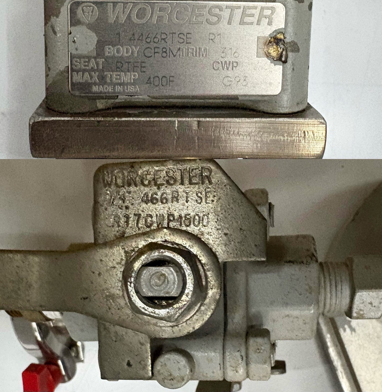 STAINLESS STEEL MIXING POT W/ GAST 1UPNRV11GR11 AIR GEAR MOTOR GR11 GEAR REDUCER