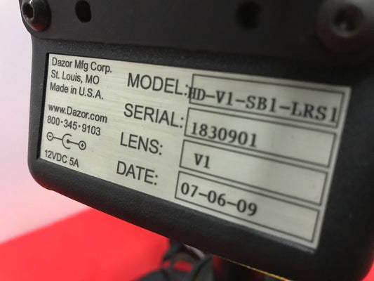 DAZOR HD-V1-SB1-LRS1 SPECKFINDER HD DIGITAL MICROSCOPE VISION SYSTEM 0.5X-2x