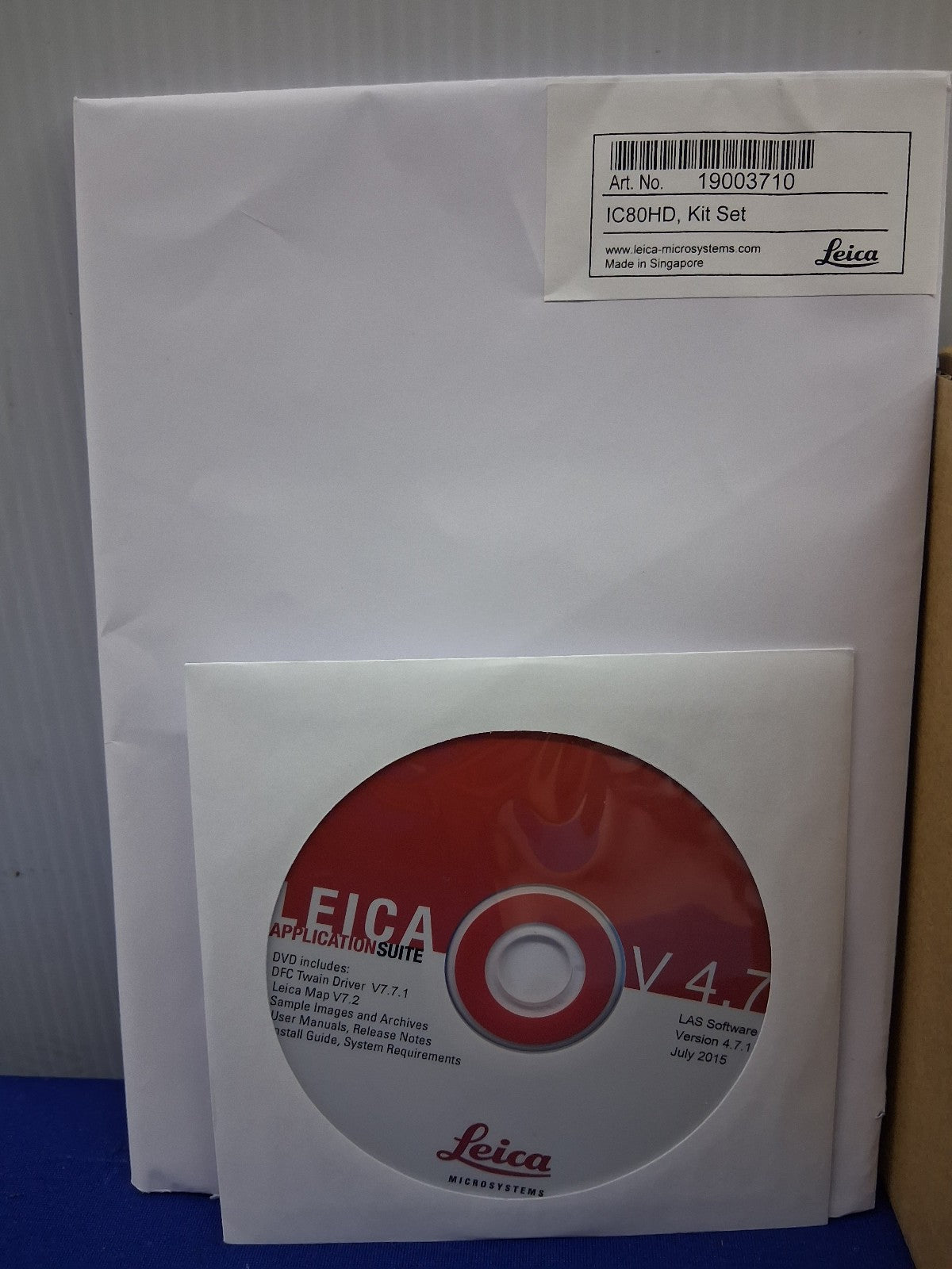 LEICA IC80 HD INTEGRATED STANDALONE DIGITAL CAMERA FOR STEREO MICROSCOPE CH-9435