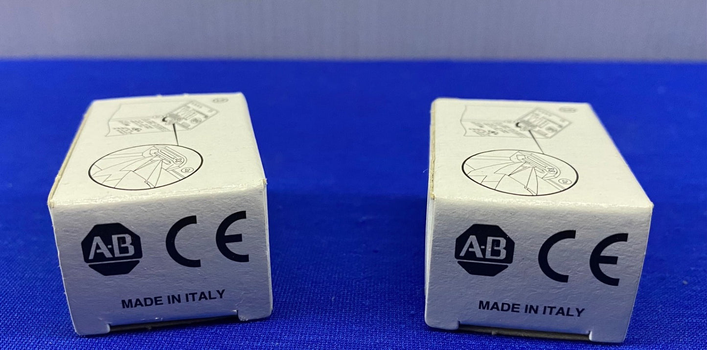 Allen Bradley AB 700-HC24Z24-4 SER D MINIATURE ICE CUBE RELAY - 1 LOT QTY 2