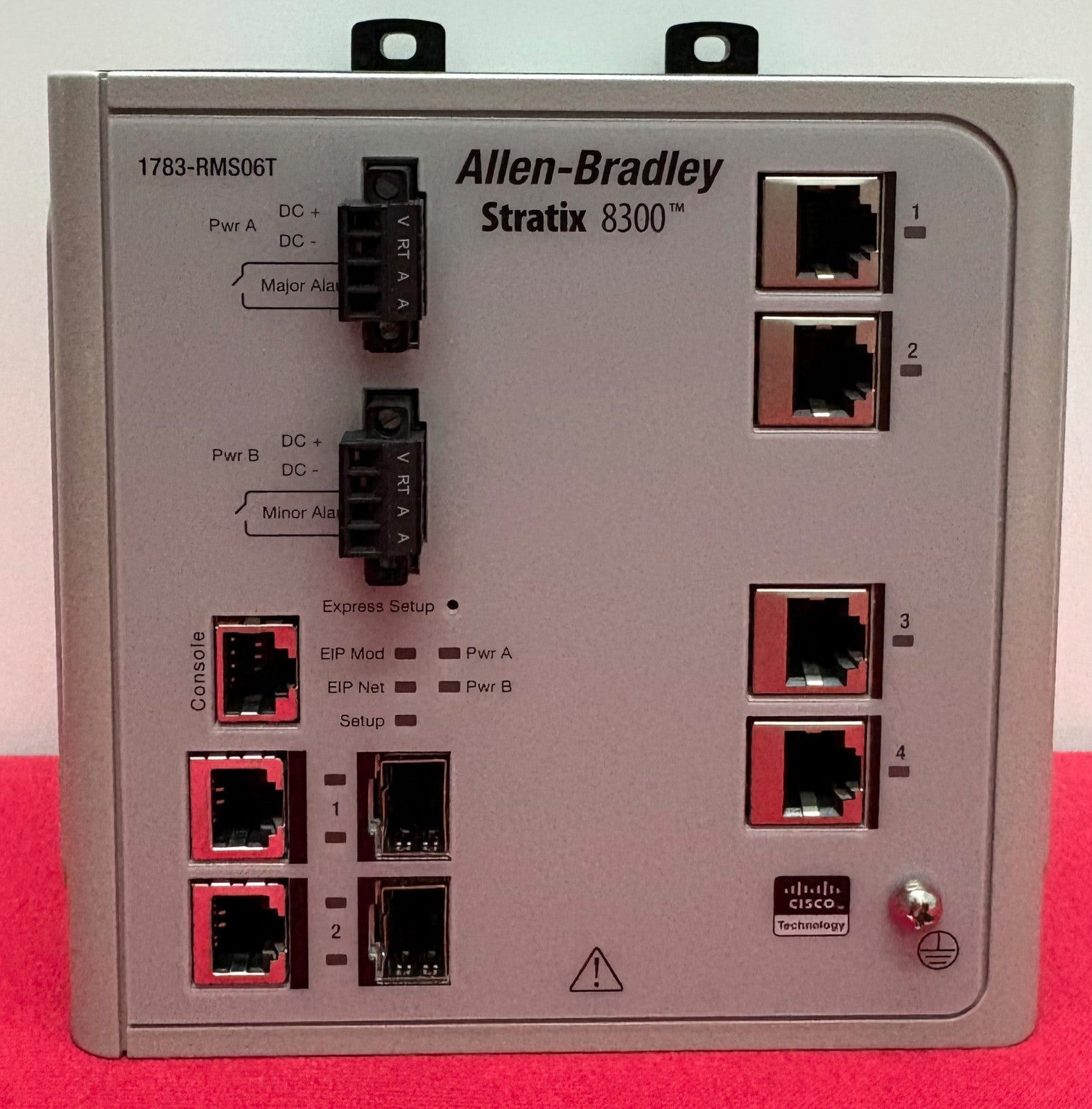 Allen-Bradley AB 1783-RMS06T PN-50259 STRATIX 8300™ ETHERNET