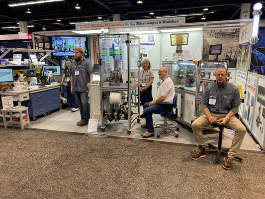 mmbt by metro cad at md&m midwest braiders microscopes and the employees