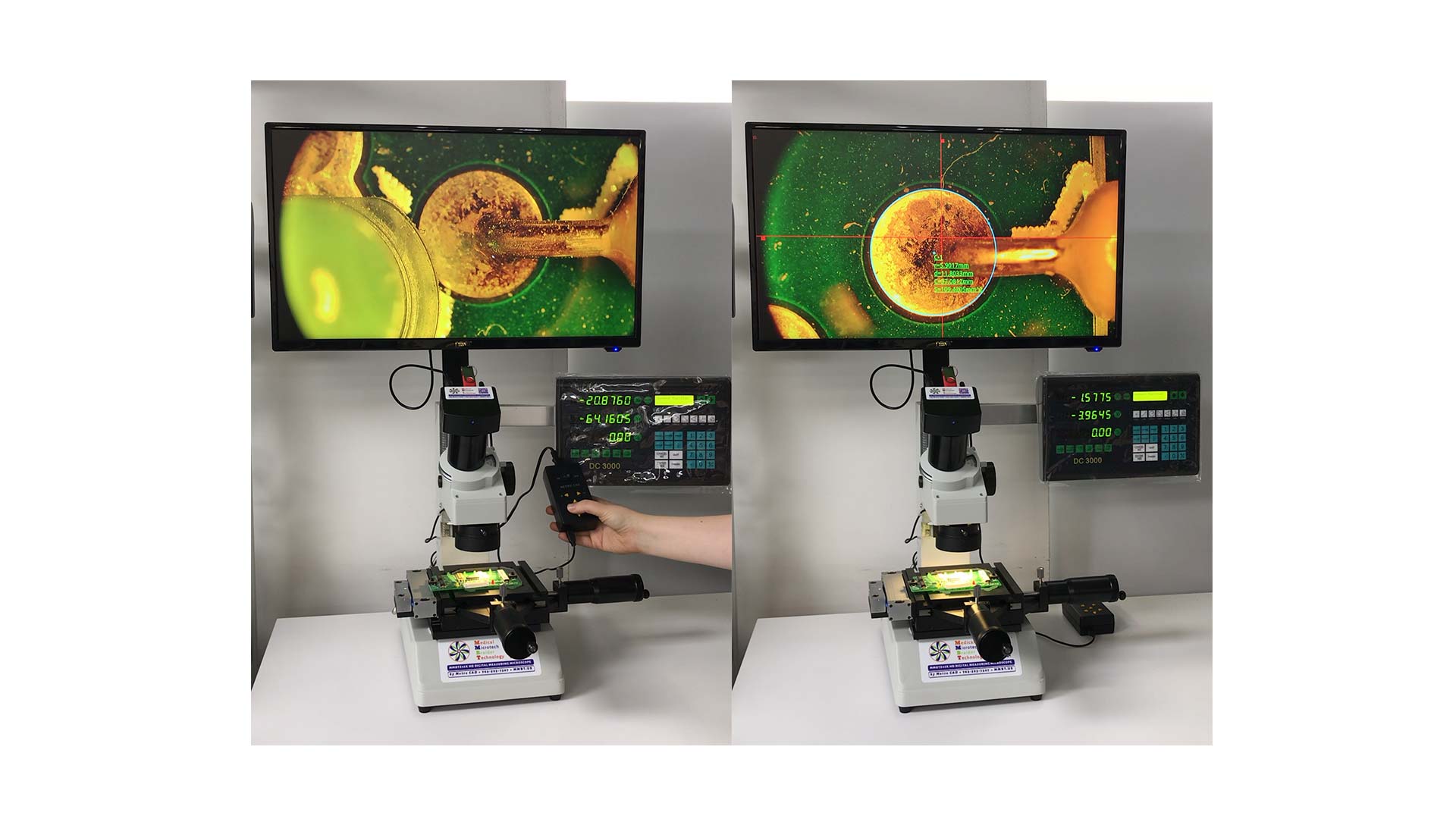 MMBT-1D XY Tool Scope Tool Maker Measuring Microscope – MMBT by Metro CAD
