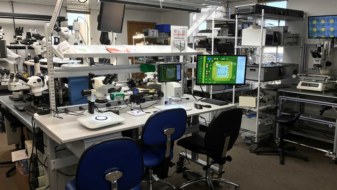 mmbt by metro cad show room cleanrom table microscopes