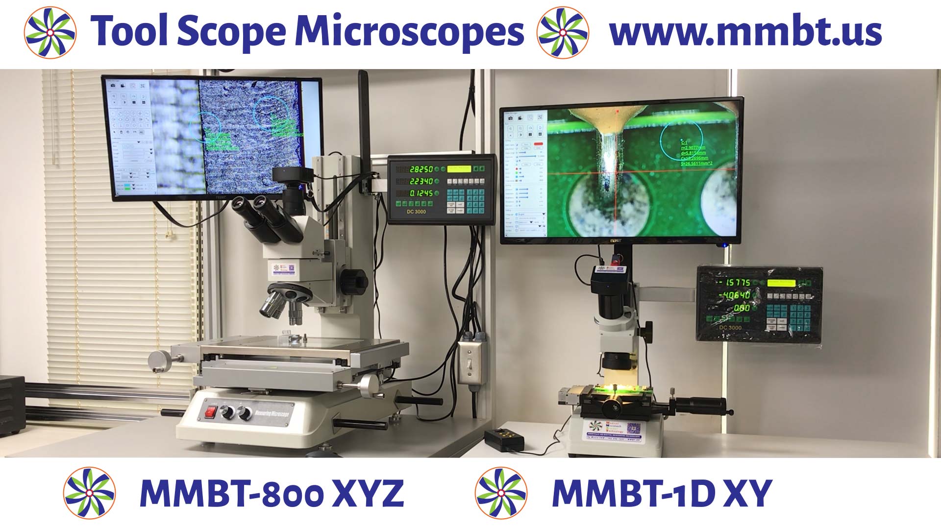 Measuring Toolscope MMBT-800 XYZ or MMBT-1D XY Tool Scope Measuring Microscope Comparison ...