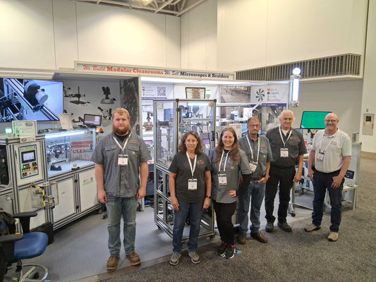 MMBT by Metro CAD team in front of booth MD&M 2025