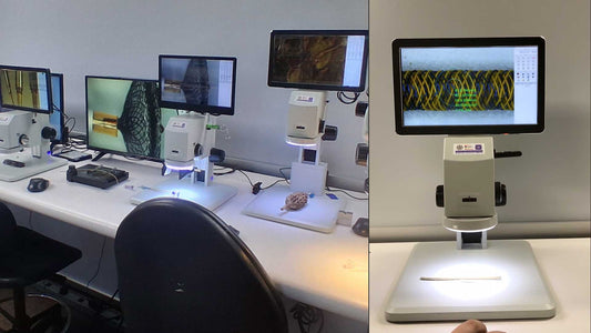 mmbtz45x hd digital measuring microscope standard 7x-50x magnification MMBT by Metro CAD microscope showroom.
