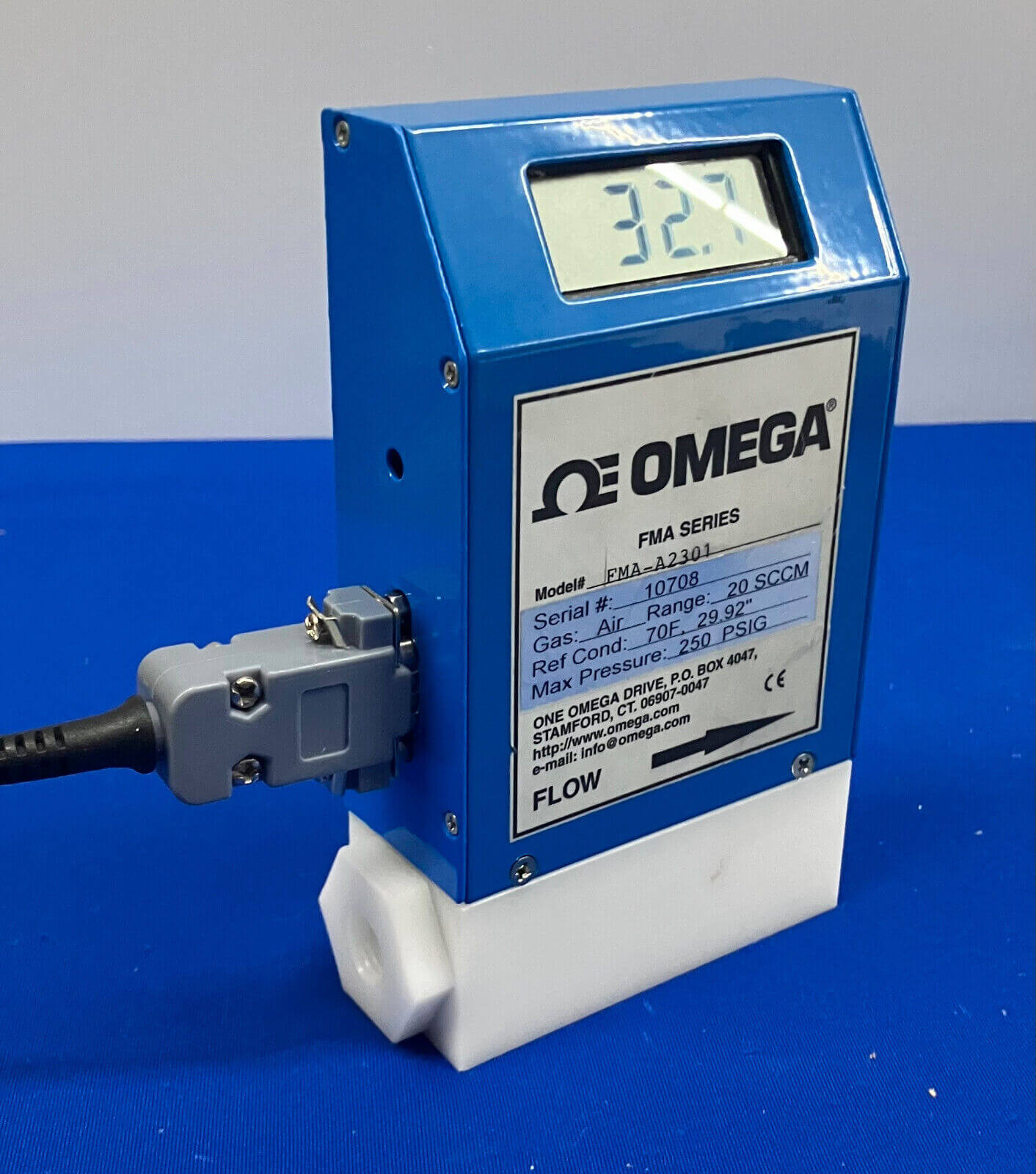 Omega Flow Meter