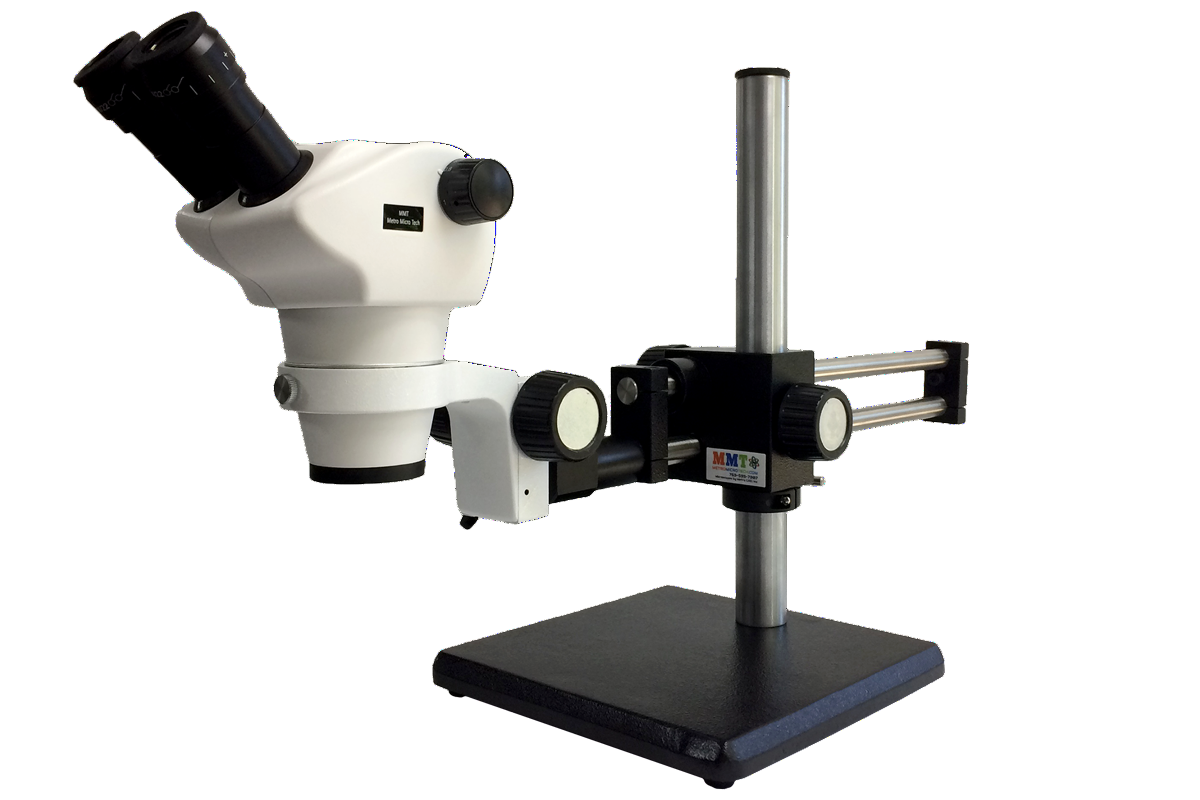 mmbt unit 6 microscope dual arm boom stand led