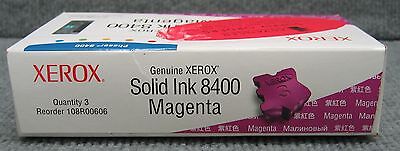 XEROX PHASER 8400 / 108R00606,ORIGINAL UNOPENED PACKAGE INCLUDES 3 STICKS INKJET