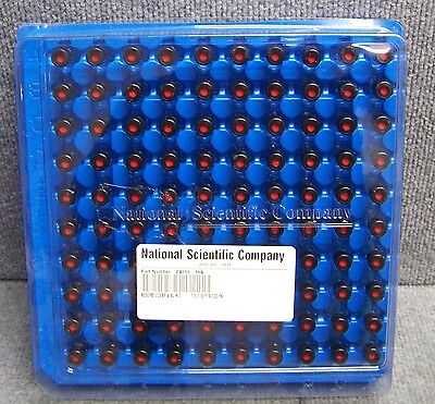 NATIONAL SCIENTIFIC C4013-S16A VIALES TRANSPARENTES ENSAMBLADOS SILANIZADOS CANTIDAD DE 1000 VIALES