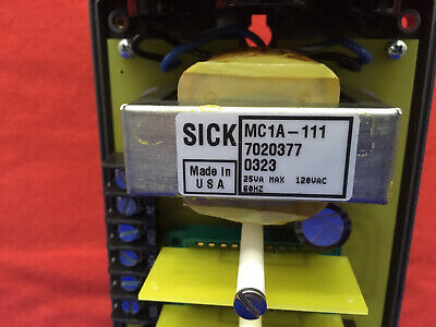 SICK OPTIC ELECTRONIC POWER SUPPLY MC1A-111 / MC1A111