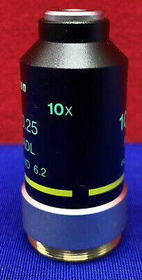 Nikon 10x/0.25 Ph1 ADL Infinite /1.2 WD 6.2 Microscope Objective