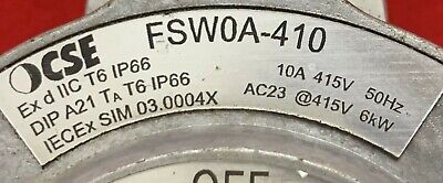 Menge 2 - SE / Sylvania FSW Gefahrengehäuseschalter FSWOA-410 EX D IIC T6 IP66 