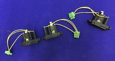 LOT OF 3 B/BRAUN / AESCULAP ®,XG650832 OUTPUT SOCKET MONOPOLAR 2 WITH CABLE