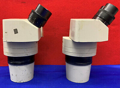 FOR PARTS OR REPAIR - Lot of 2 OLYMPUS VMF 1X Microscope Head NO EYE PIECES